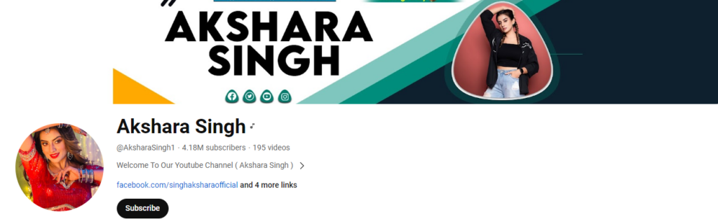 Akshara-Singh-YouTube-Income