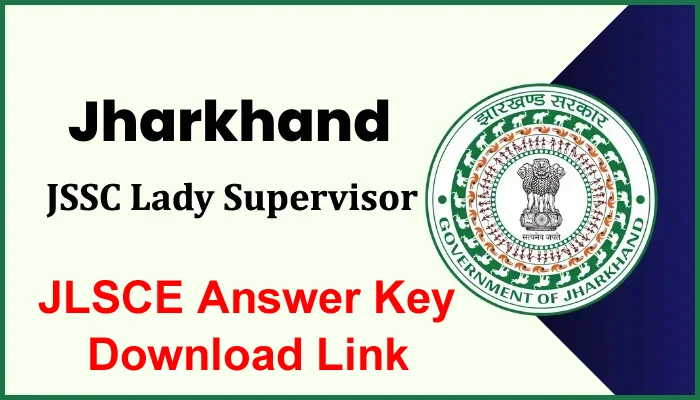 JSSC JLSCE 2023 provisional answer key