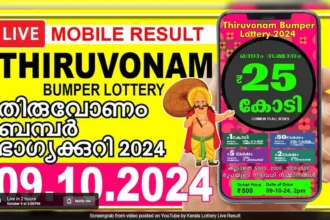 Kerala lottery result october